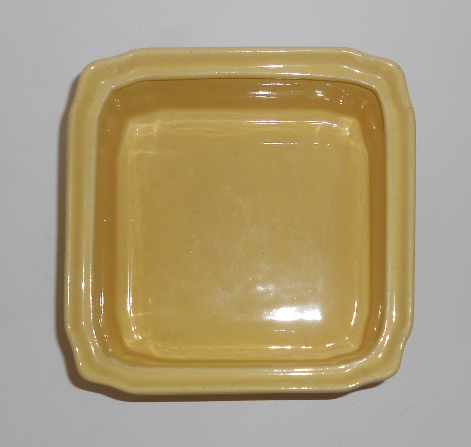 Coors Pottery Rosebud Yellow Refrigerator Base Unit