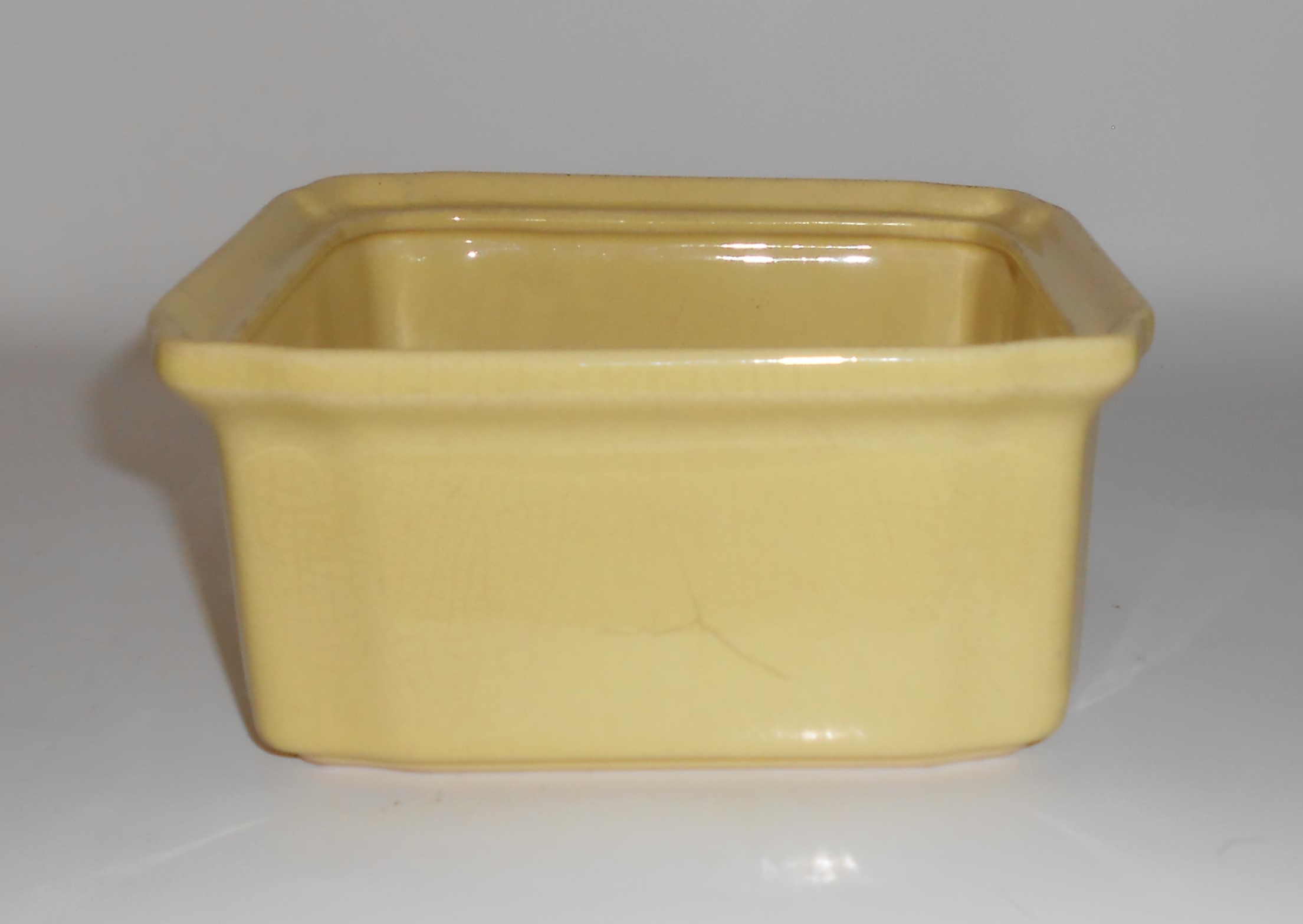 Coors Pottery Rosebud Yellow Refrigerator Base Unit
