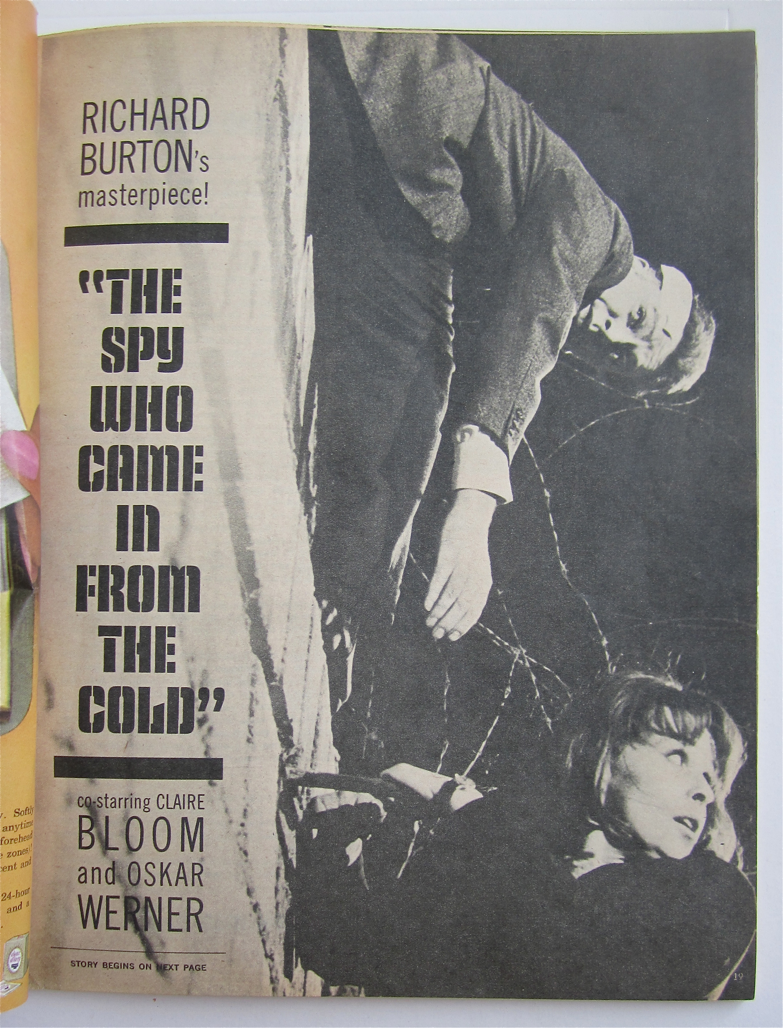 Screen Stories Magazine January 1966 Richard Burton