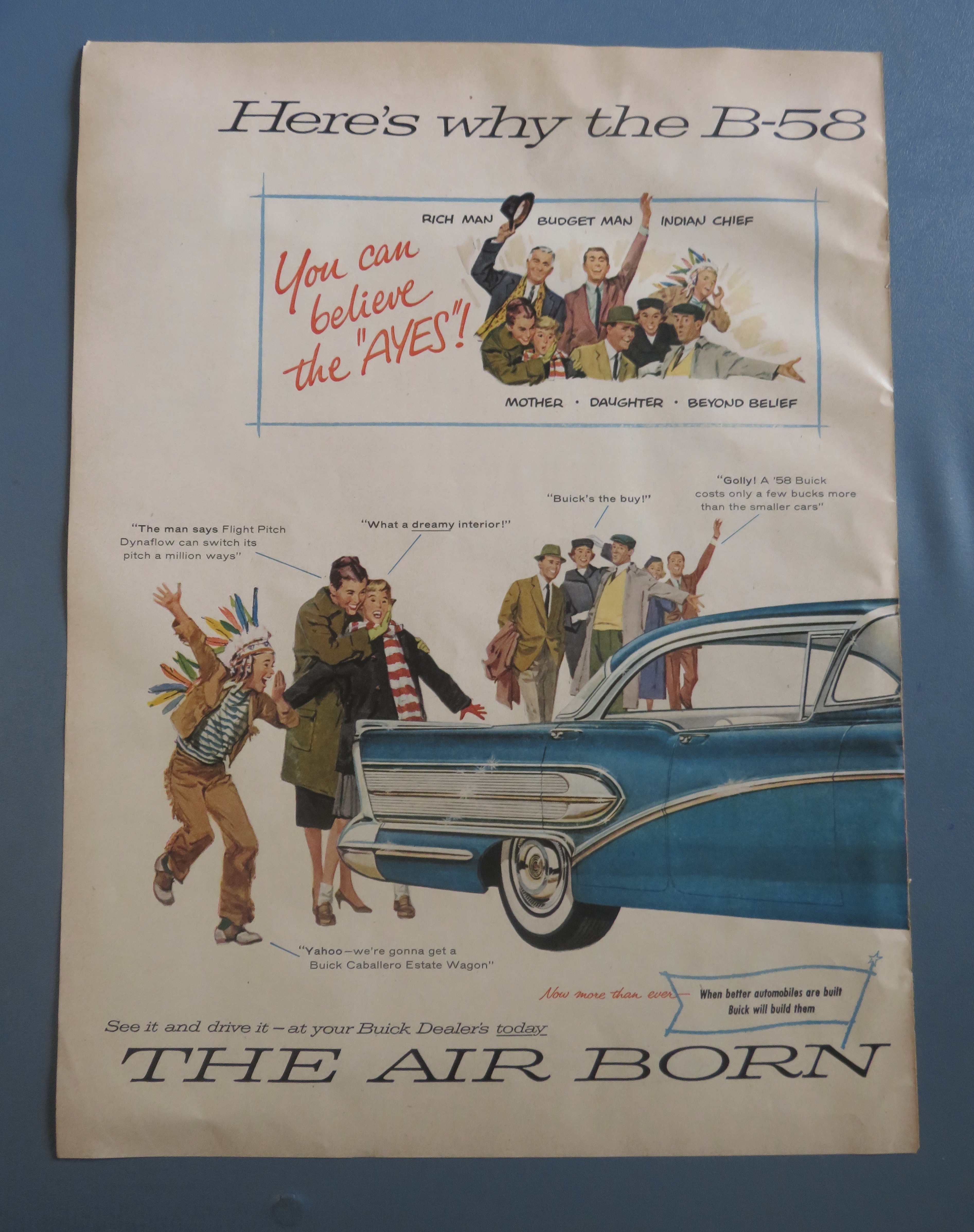 1958 Buick with Air Born B-58 Buick