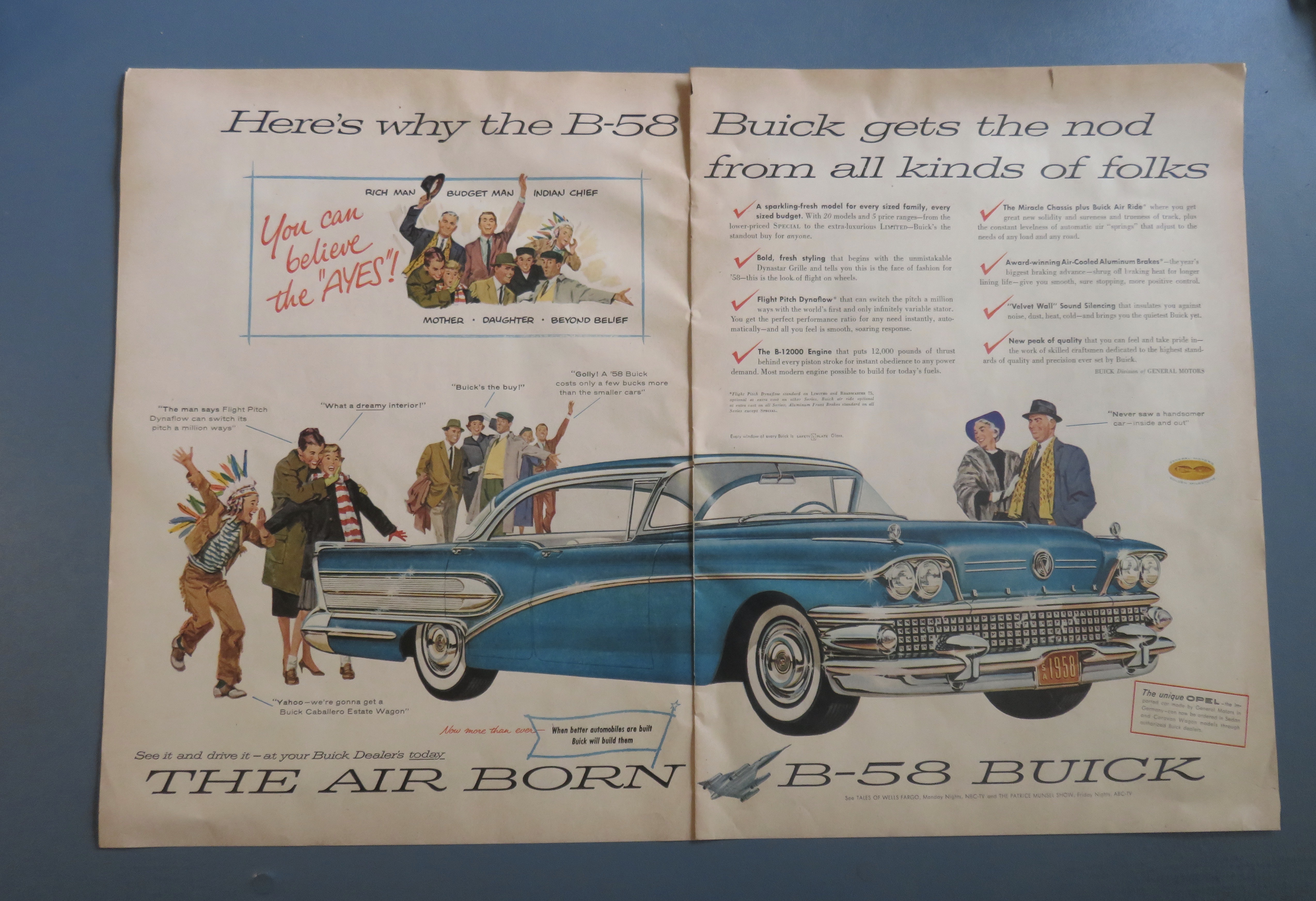 1958 Buick with Air Born B-58 Buick