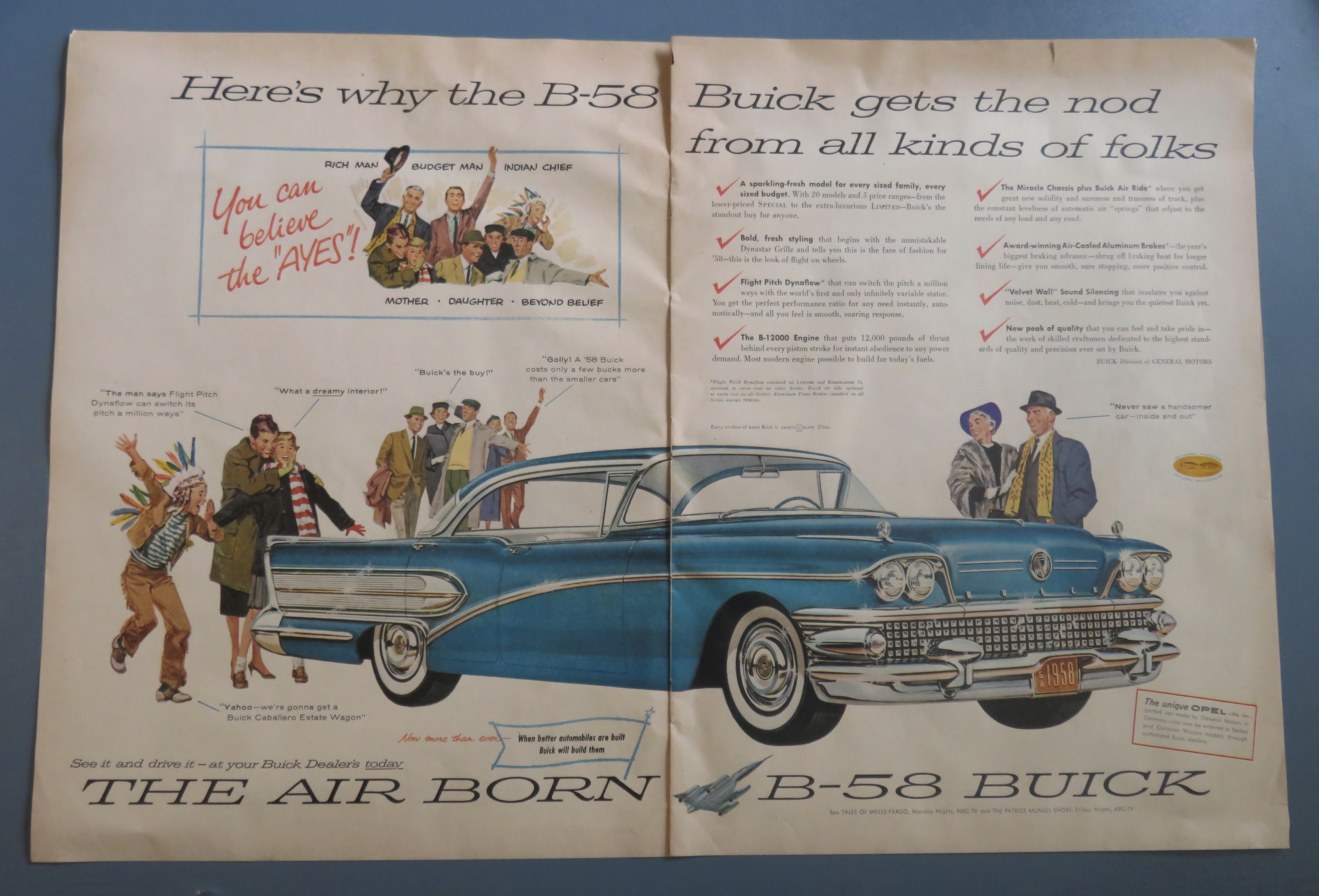 1958 Buick with Air Born B-58 Buick