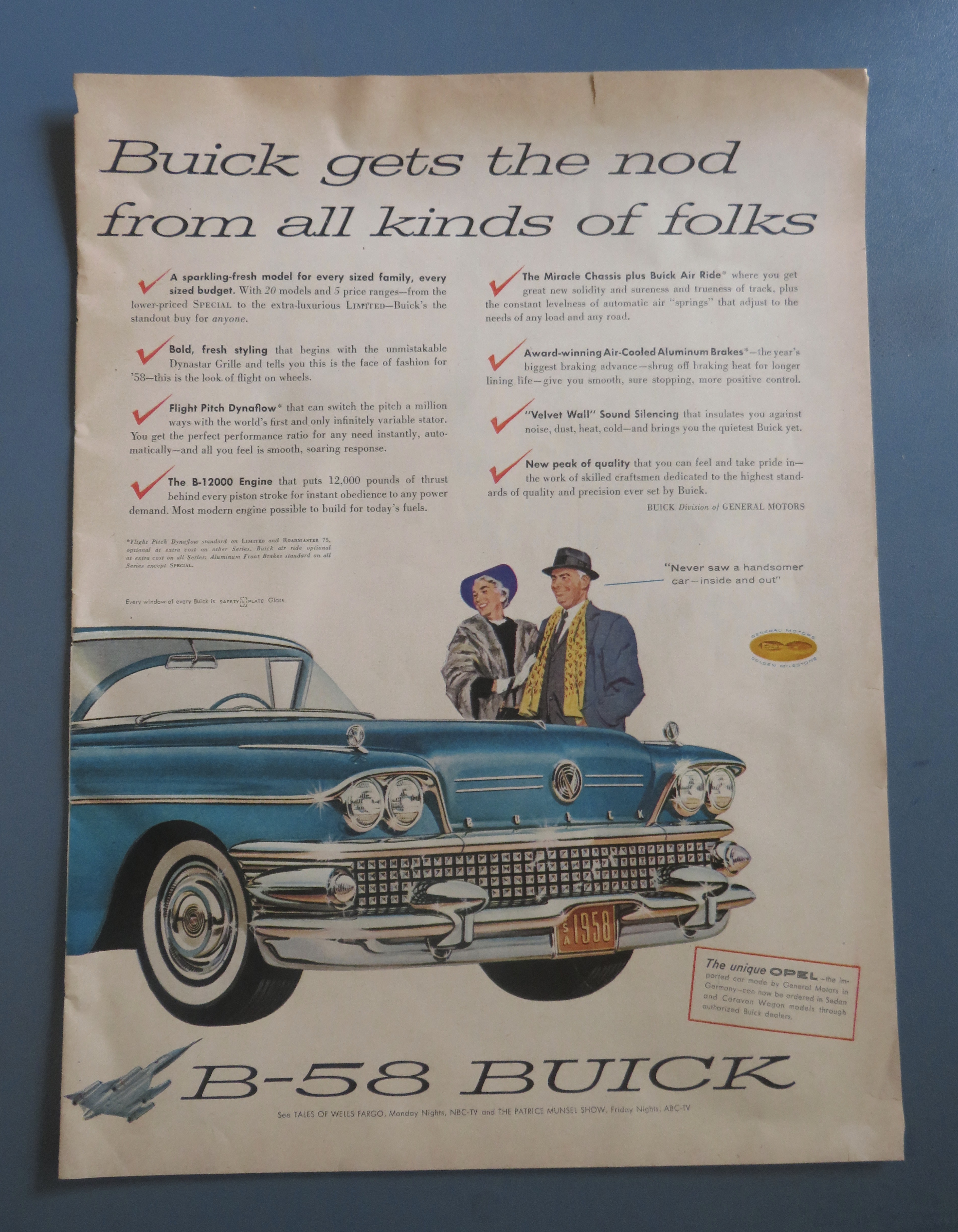 1958 Buick with Air Born B-58 Buick