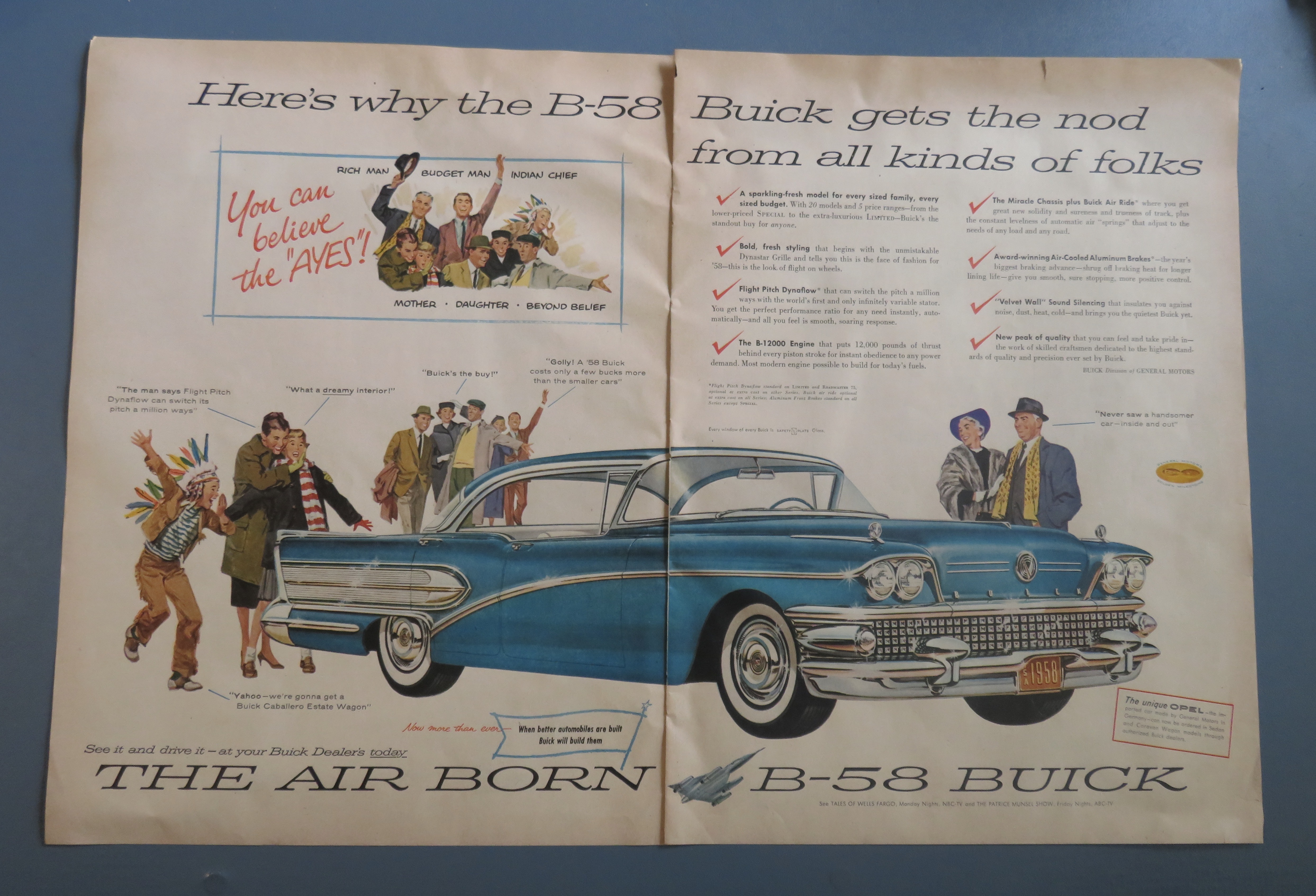 1958 Buick with Air Born B-58 Buick