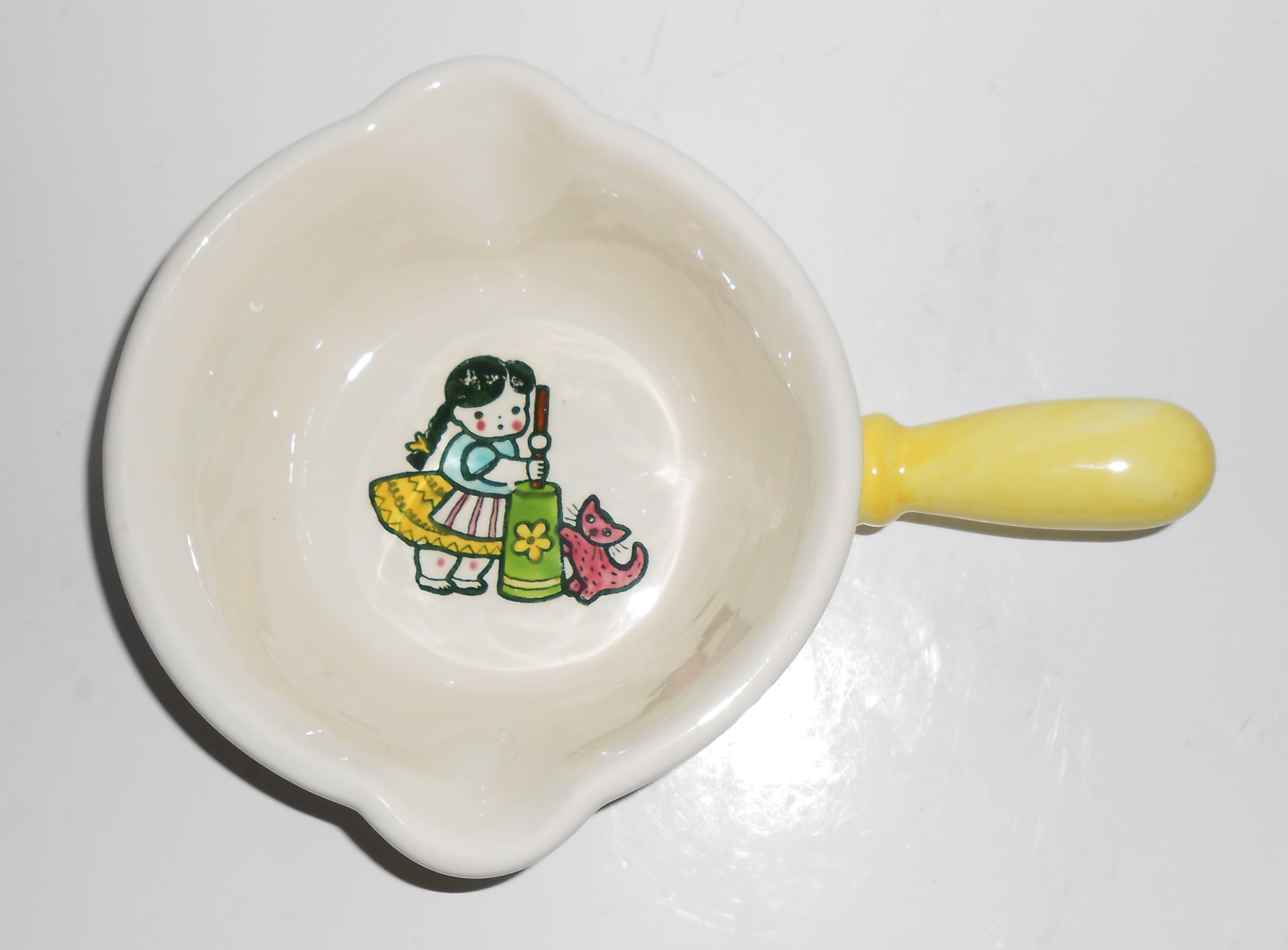 Metlox Pottery Poppy Trail Happy Time Gravy Bowl #2