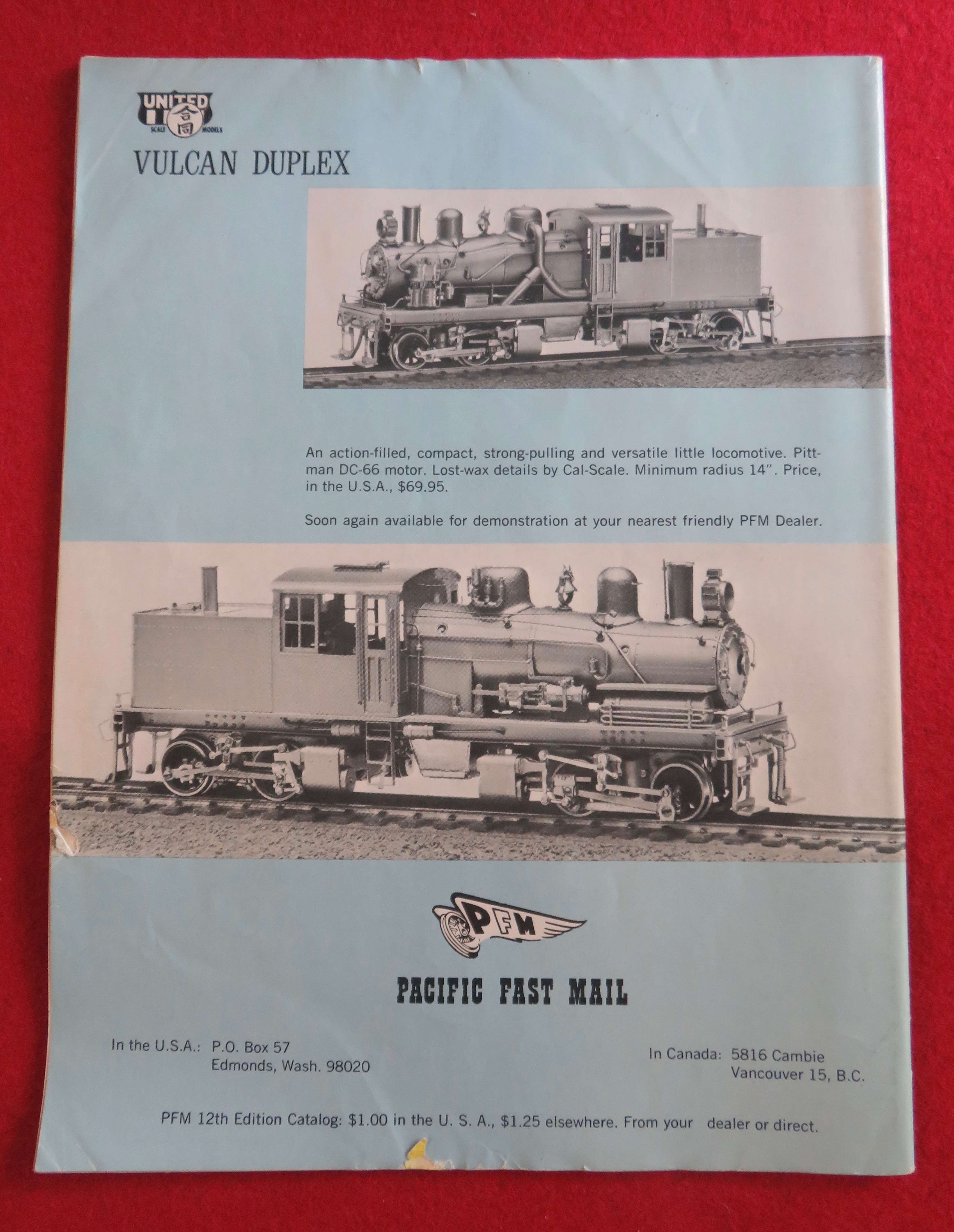 Railroad Model Craftsman Magazine July 1968