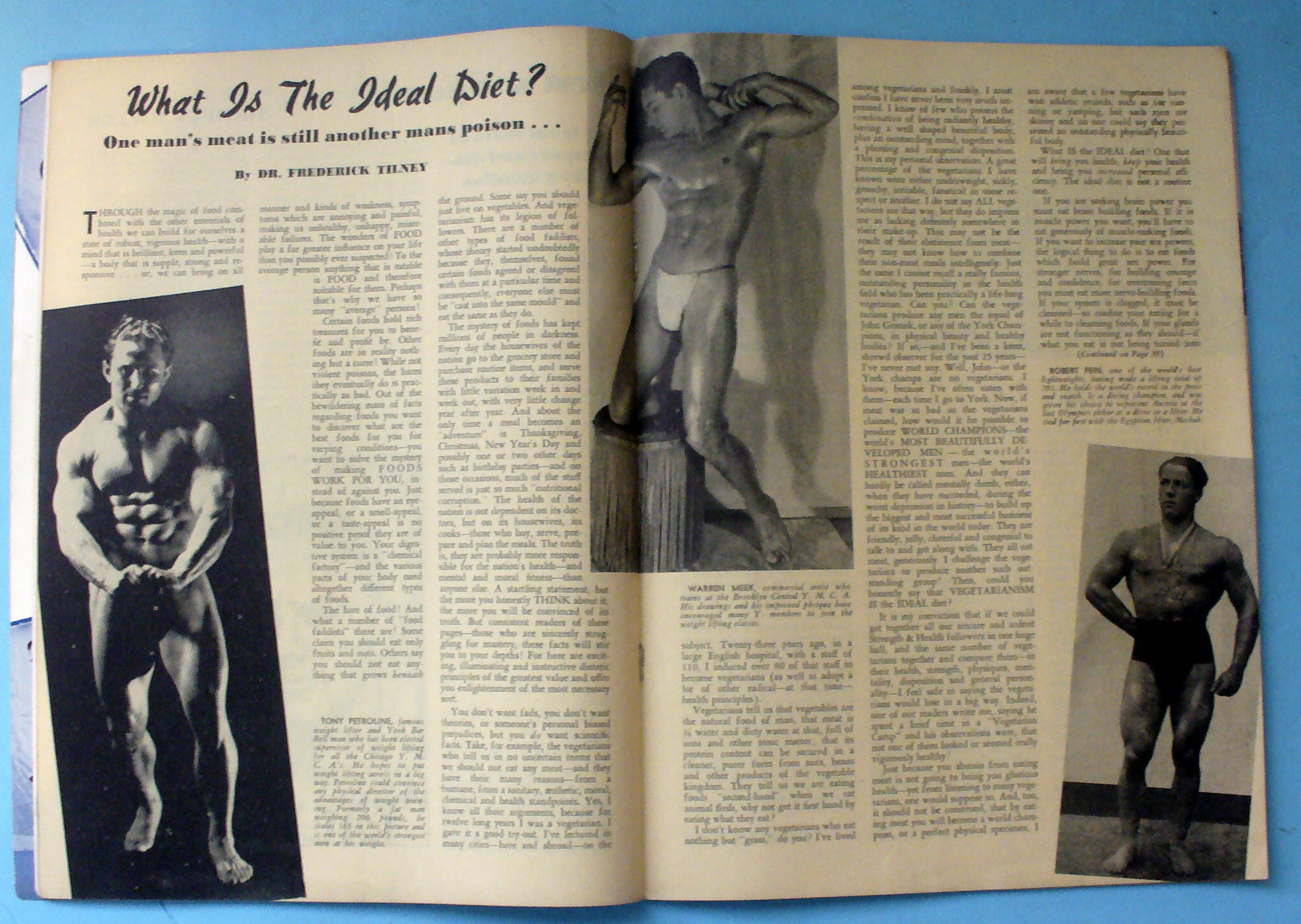 Strength & Health Magazine September 1938 Ed Zebrowski