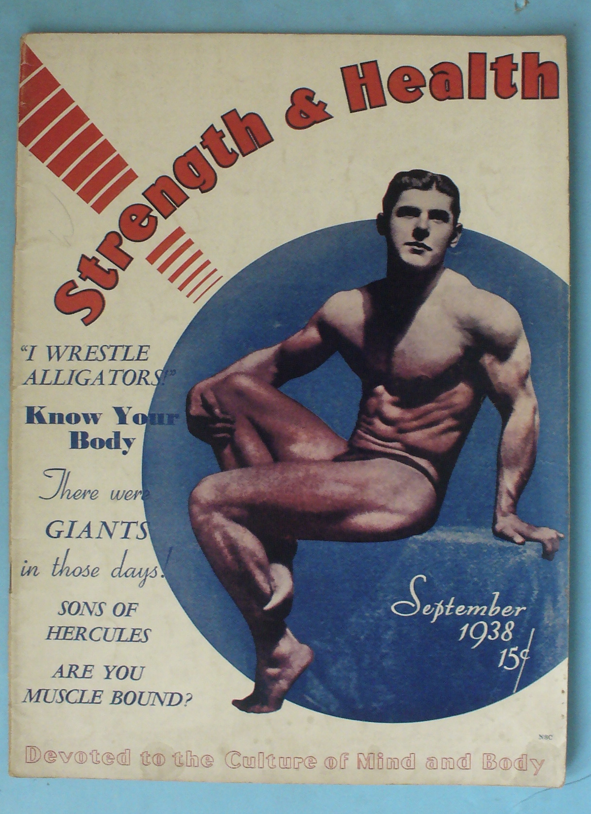 Strength & Health Magazine September 1938 Ed Zebrowski