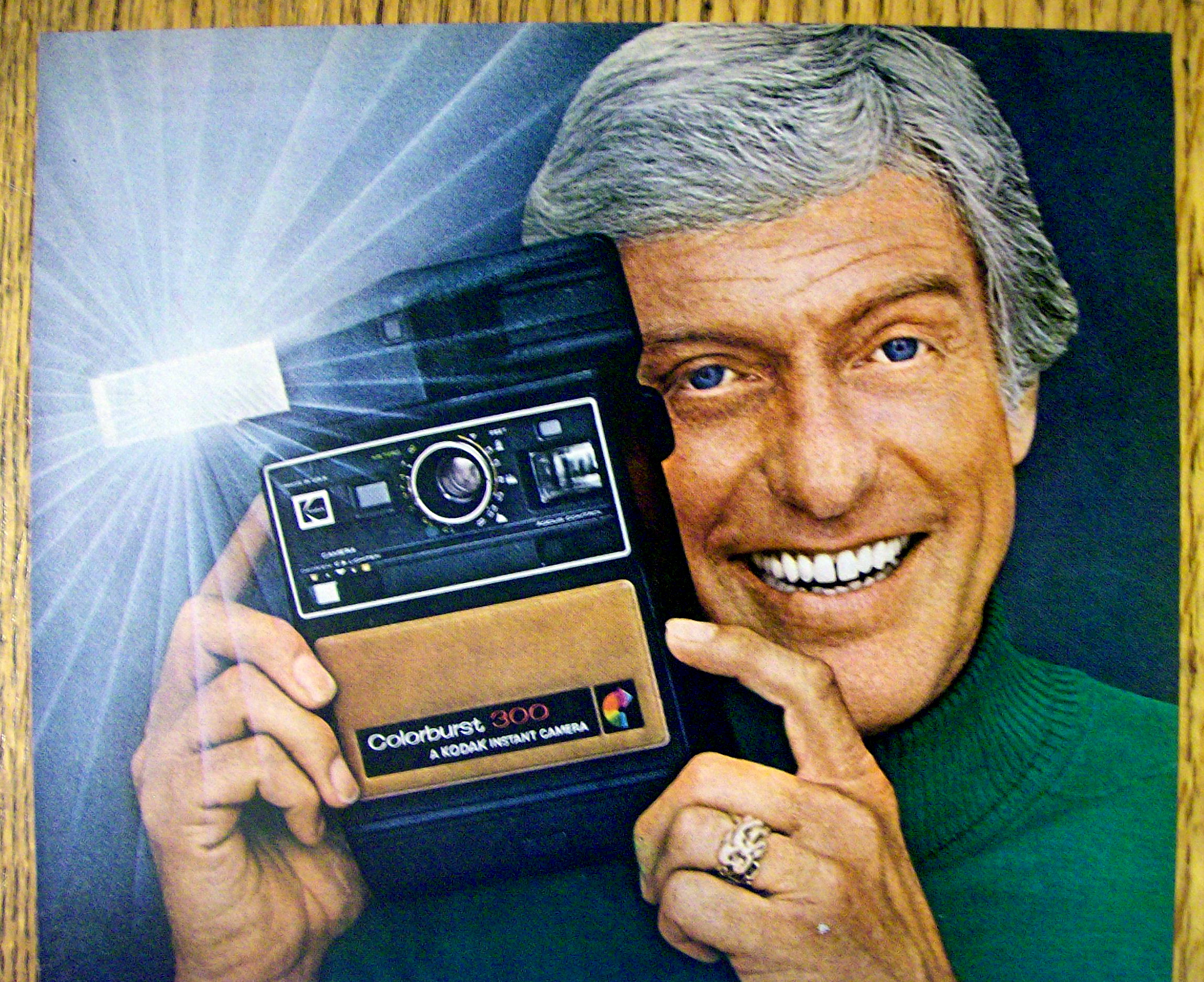 1978 Kodak Colorburst 300 Camera with Dick Van Dyke
