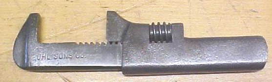 Buhl Sons 4 inch Adjustable Bicycle Wrench