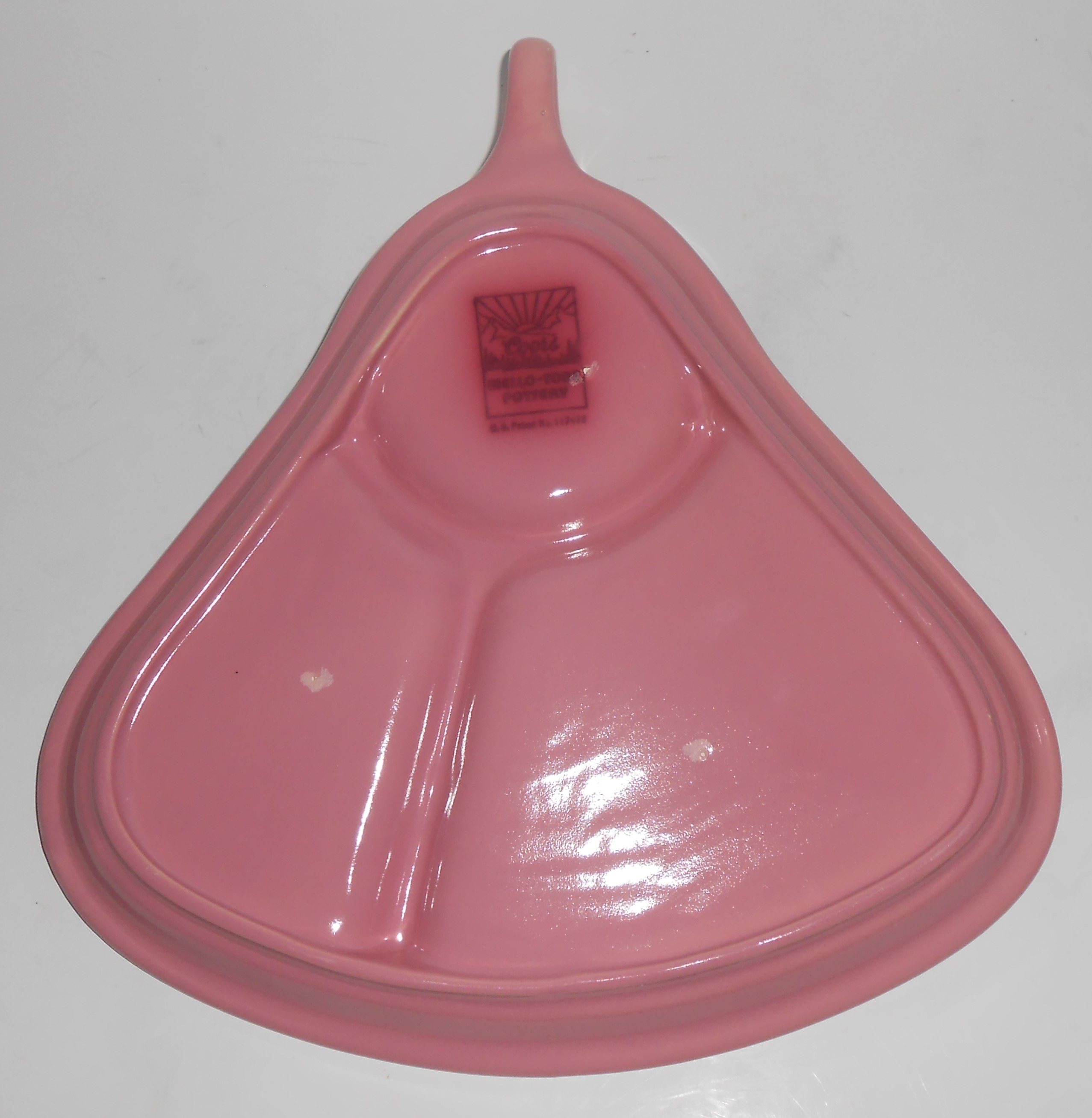 Coors Pottery Mello-Tone Pink Hostess/Party Plate