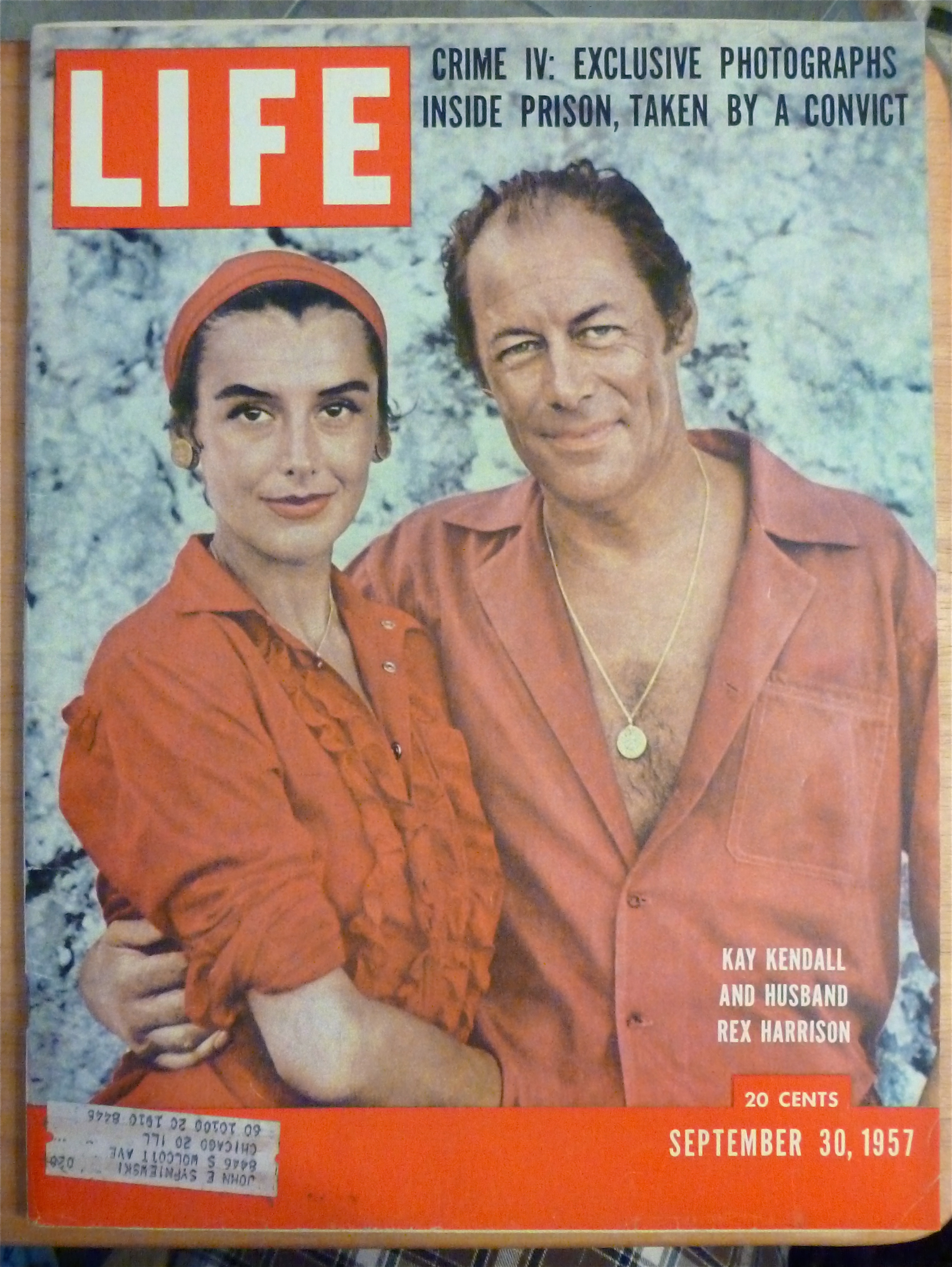Life Magazine-September 30, 1957-Rex Harrison