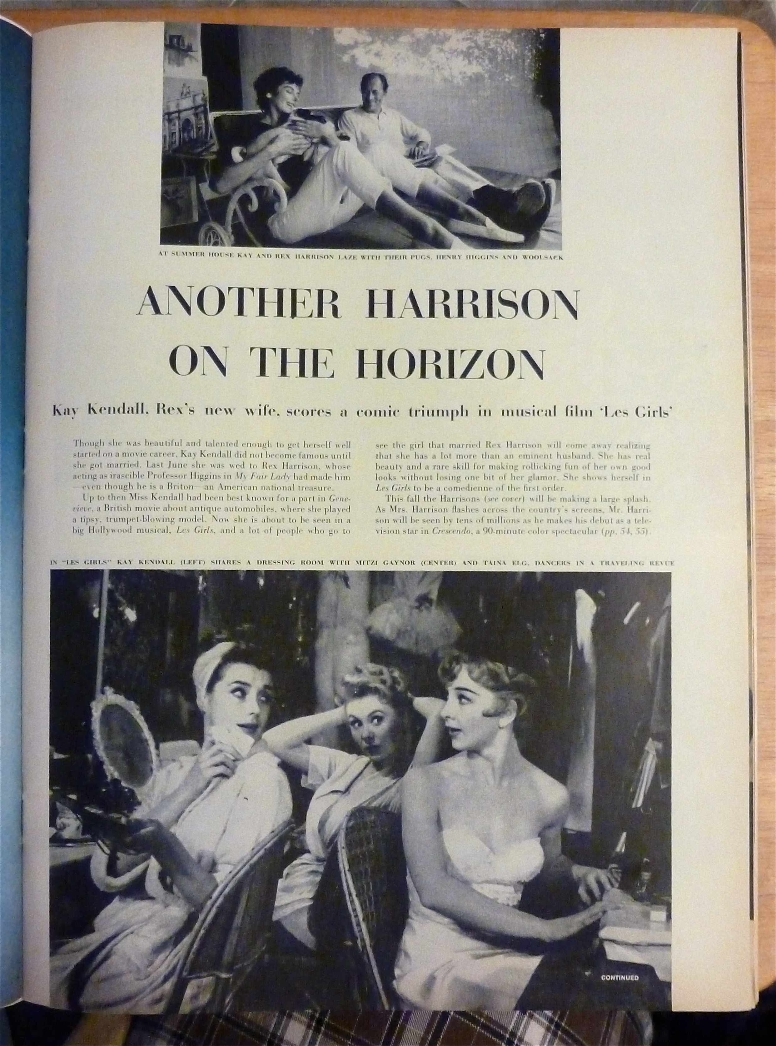 Life Magazine-September 30, 1957-Rex Harrison