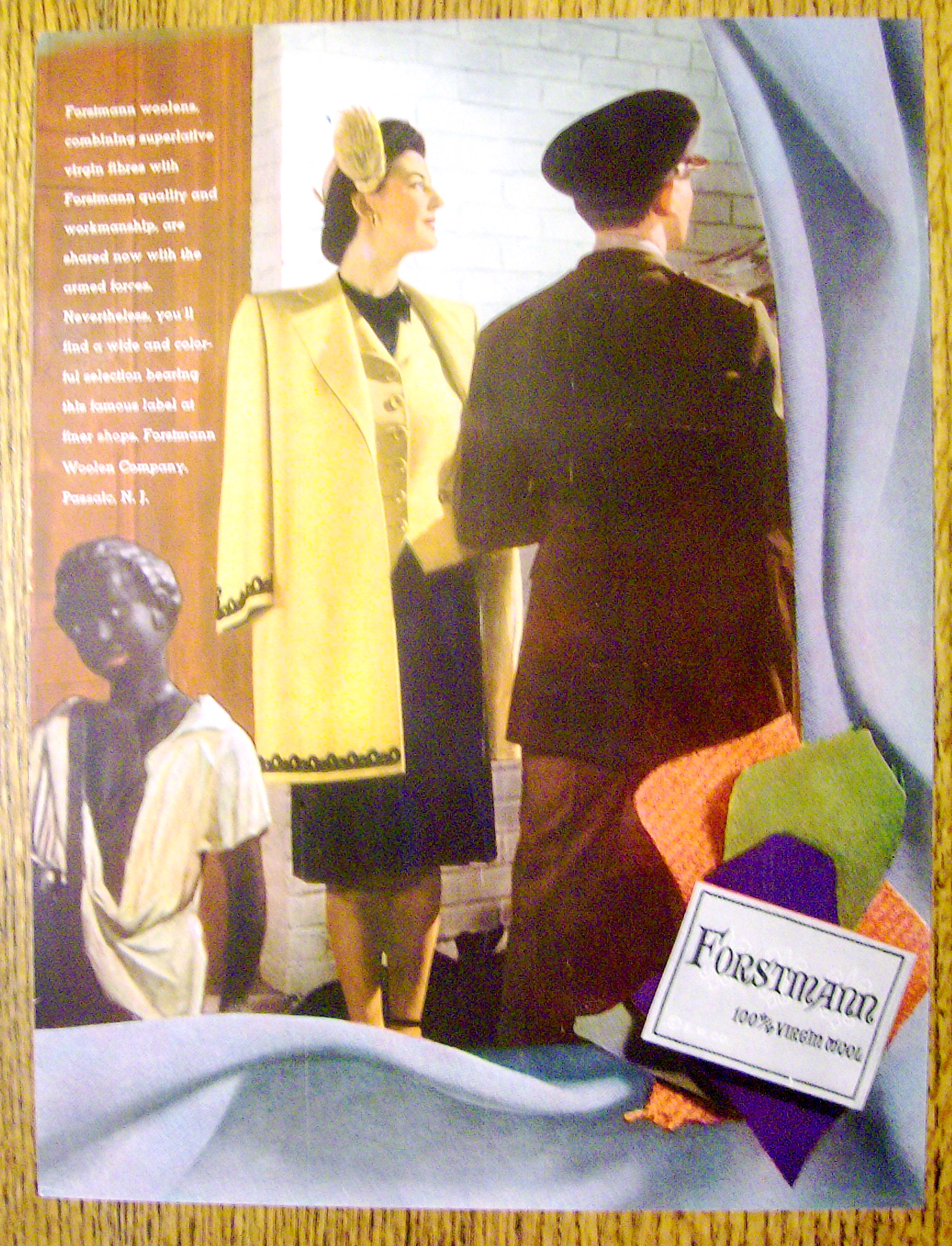 1944 Forstmann Wool