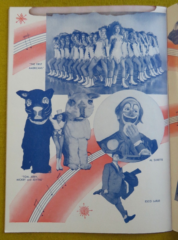 Original 1946 Sexy George Petty Pin Up Girl Ice Capades Program