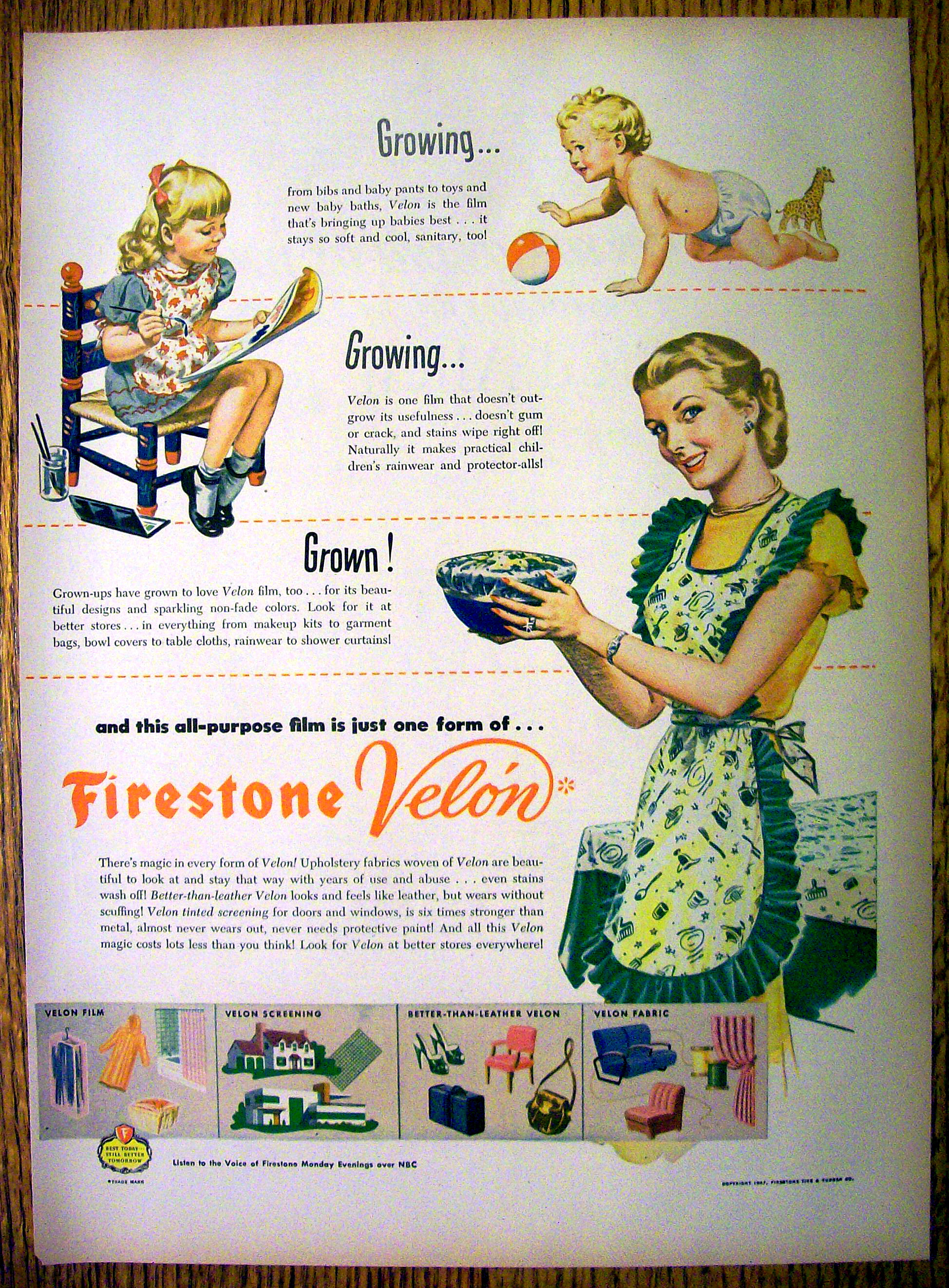 1947 Firestone Velon