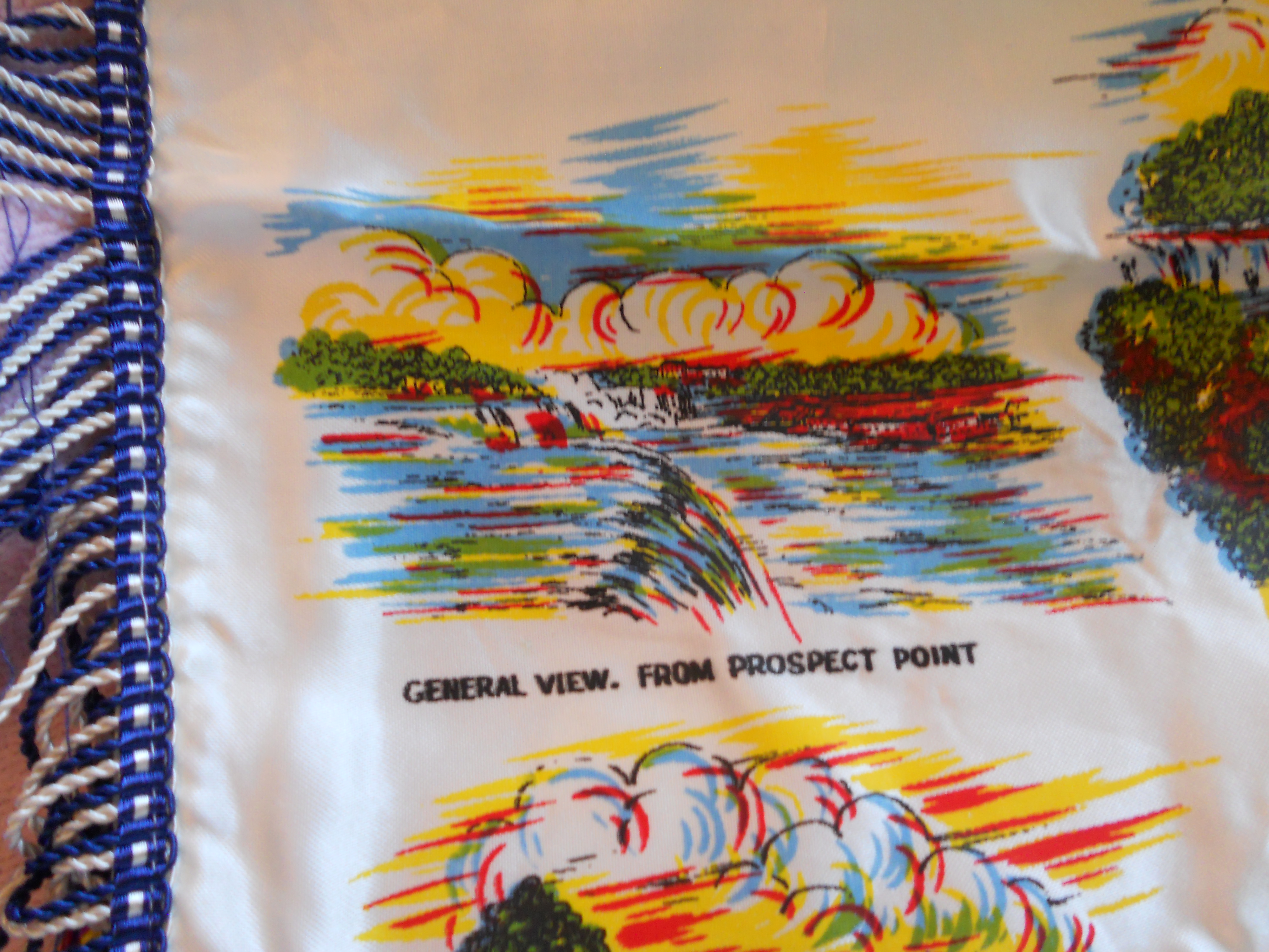 Souvenir Niagara Falls Canada Pillow Cover