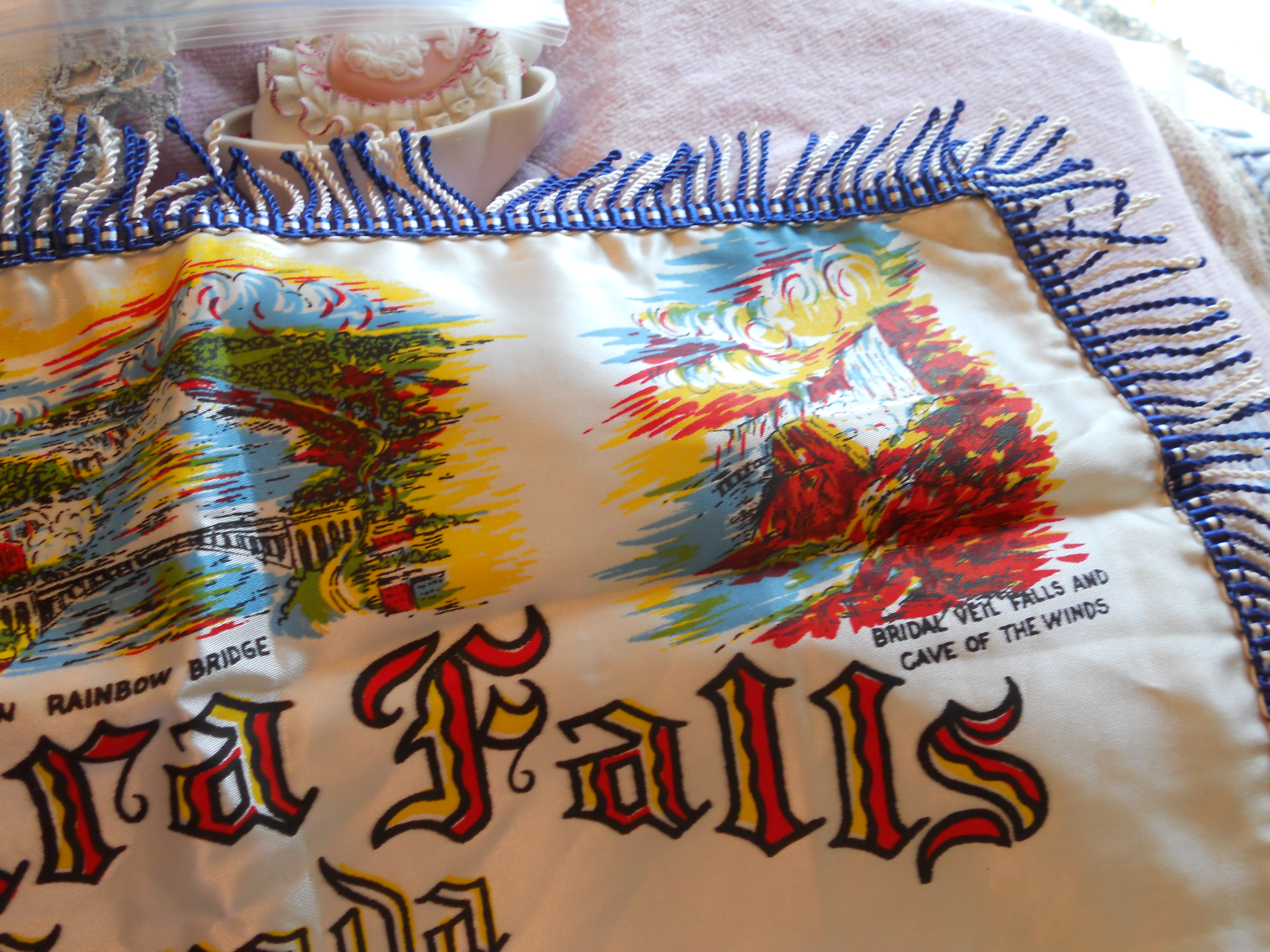 Souvenir Niagara Falls Canada Pillow Cover