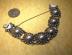 Bracelet Sterling Silver Antique Domes Links