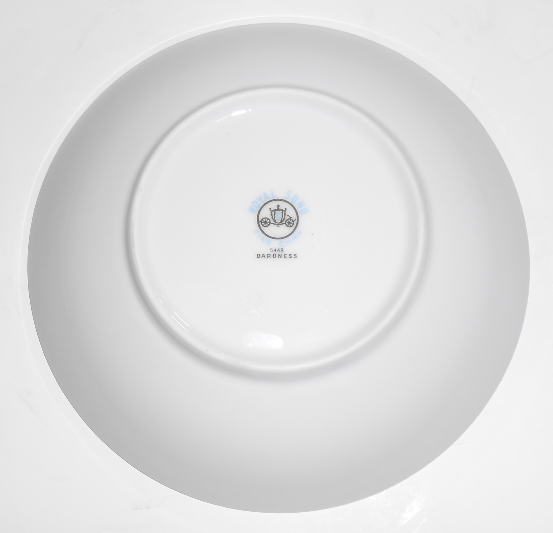 Royal Song Porcelain China Baroness 5448 w/Platinum