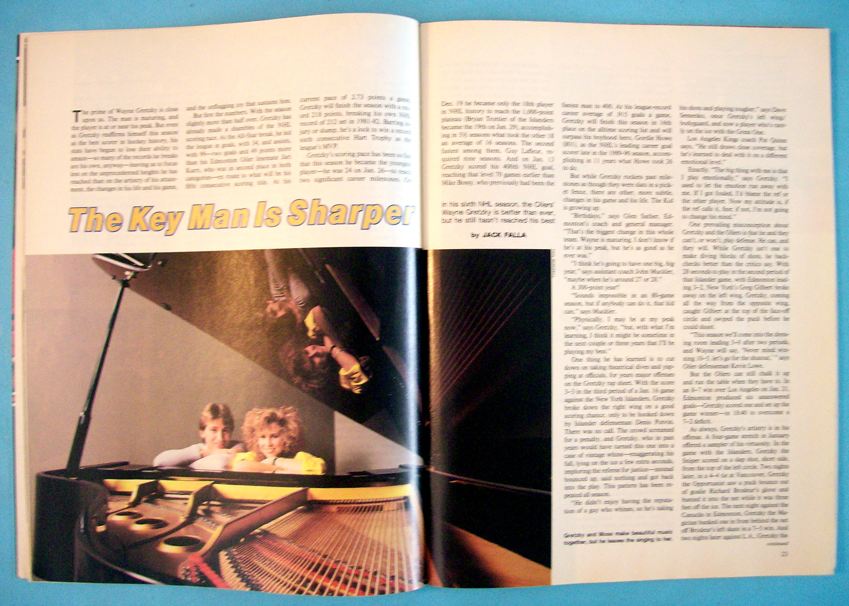 Sports Illustrated Magazine-February 18, 1985-W Gretzky