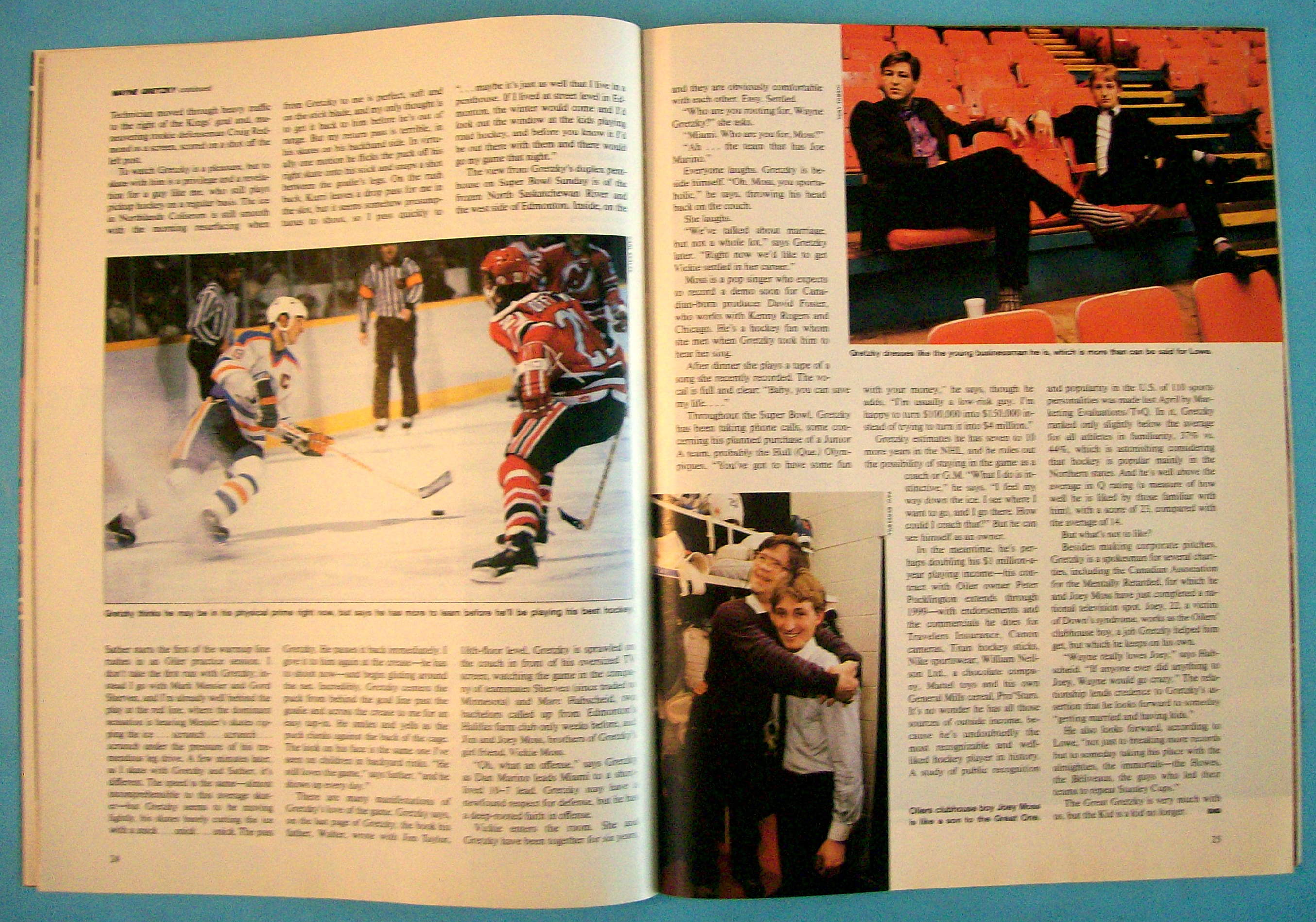 Sports Illustrated Magazine-February 18, 1985-W Gretzky