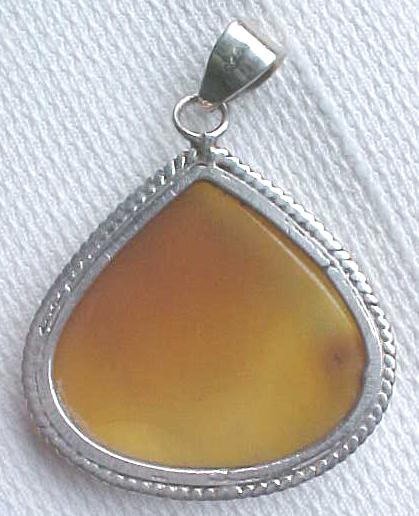 Australian Carnelian Sterling Silver Pendant