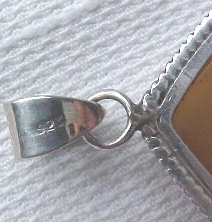 Australian Carnelian Sterling Silver Pendant