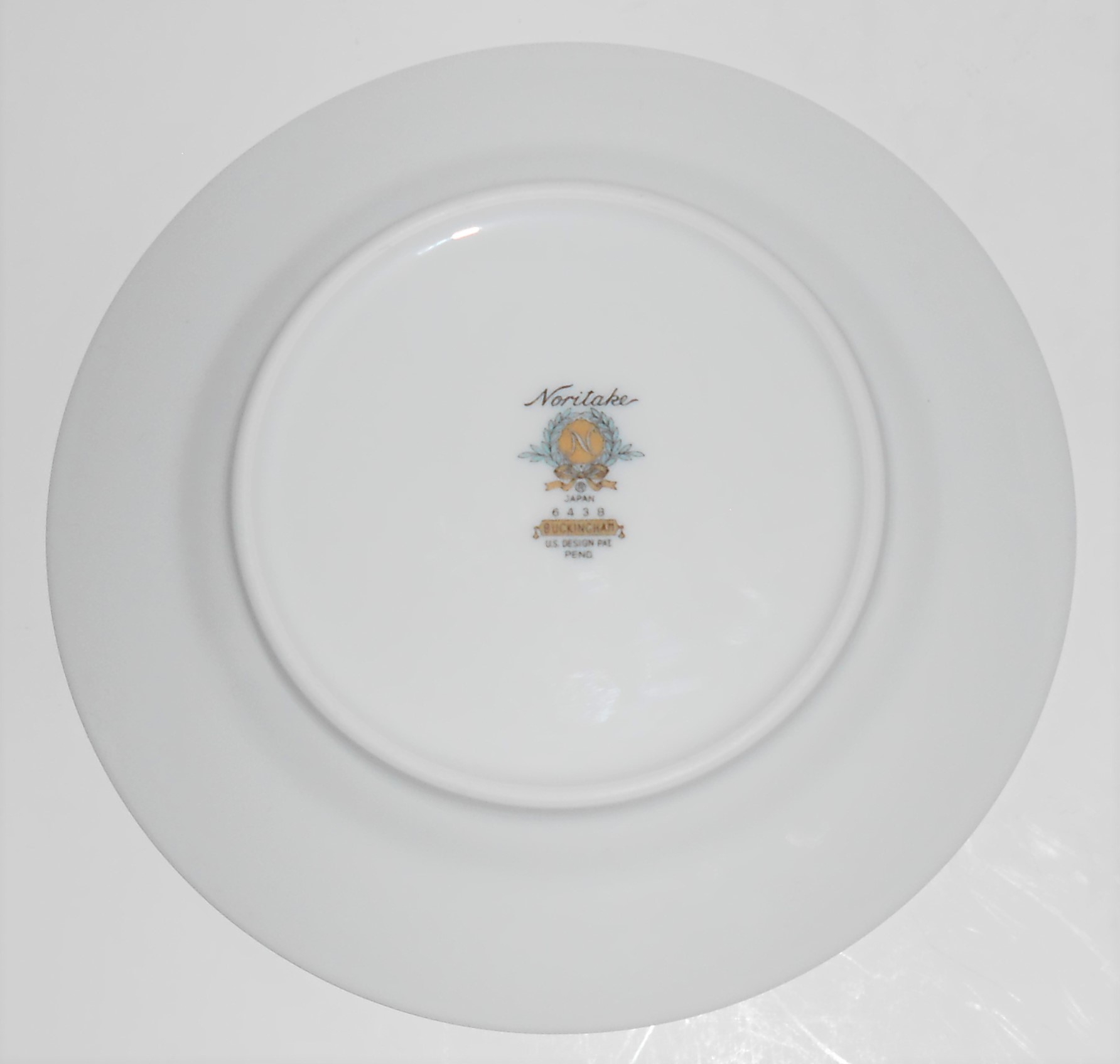 Noritake China Porcelain Buckingham Platinum Band Bread