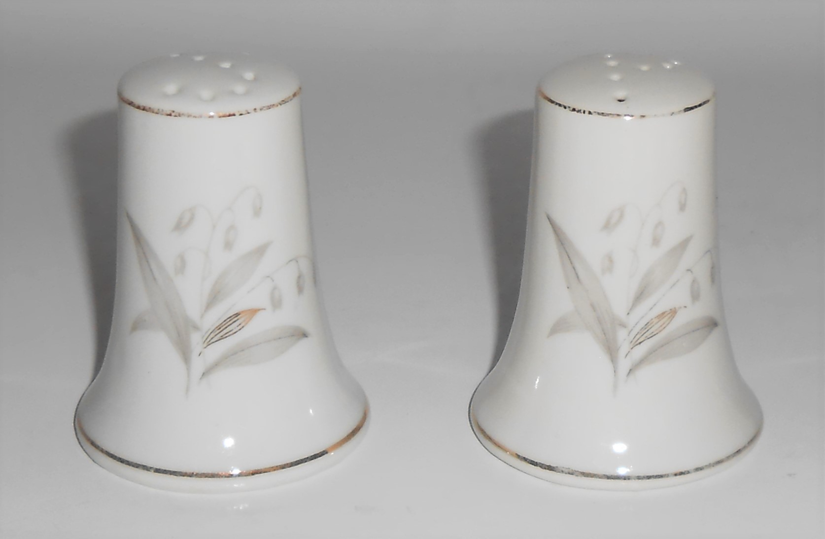 Kaysons China Porcelain Golden Rhapsody Salt & Pepper