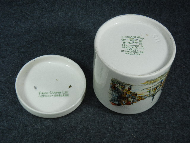 Marmalade Pot Frank Cooper Ltd Sandland Ware England