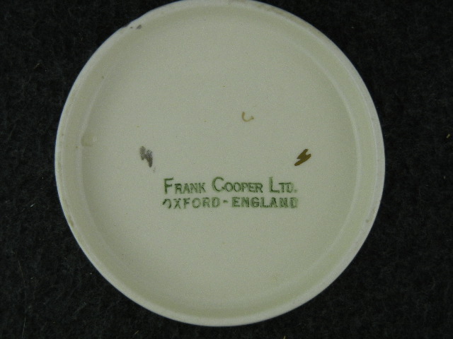 Marmalade Pot Frank Cooper Ltd Sandland Ware England