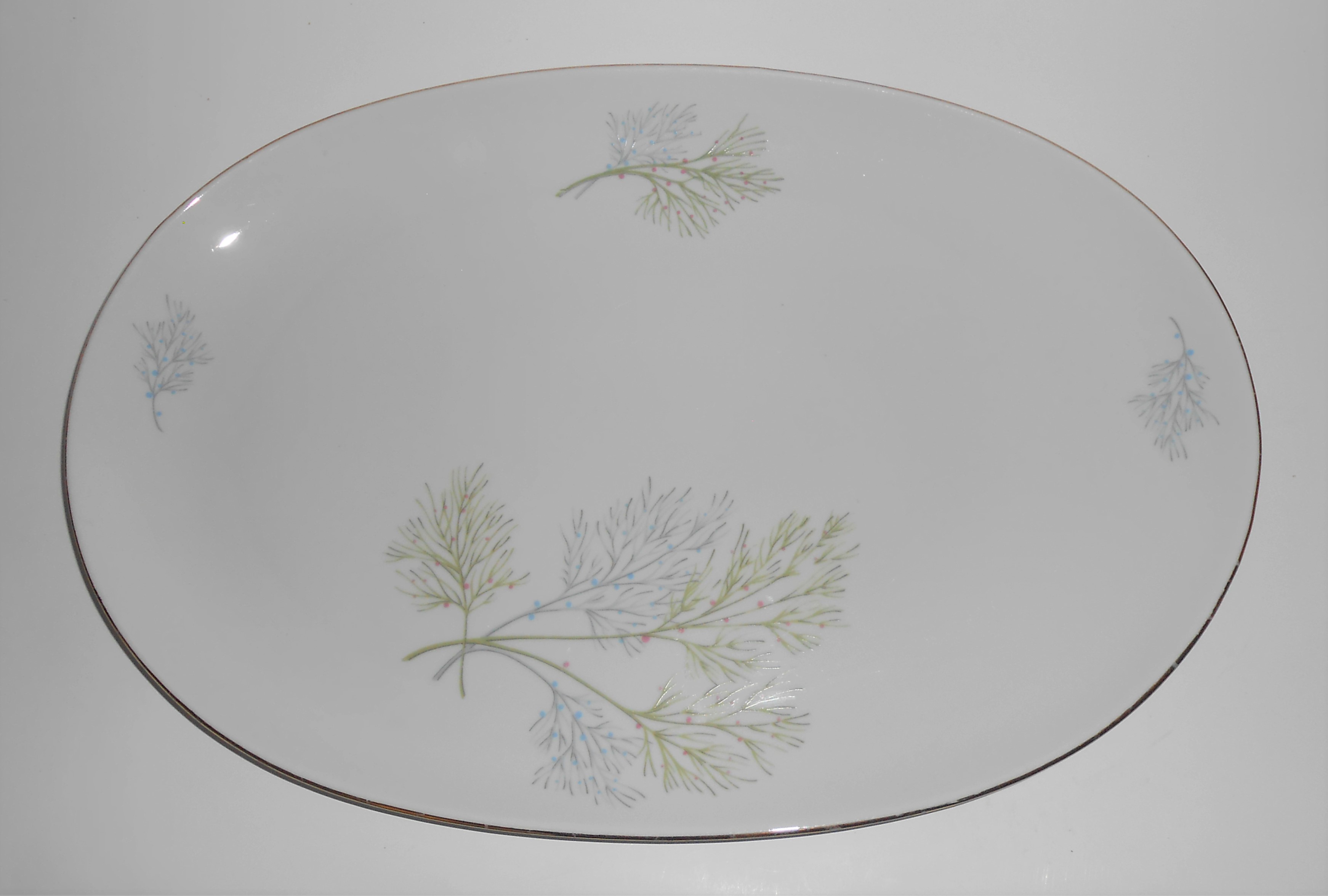 Edelstein Porcelain Germany Wakefield Gold Trim Large P