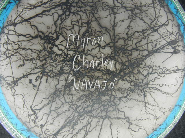 Navajo Myron Charlie  Kokopelli Pottery