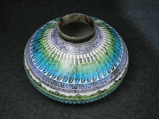Navajo Myron Charlie  Kokopelli Pottery
