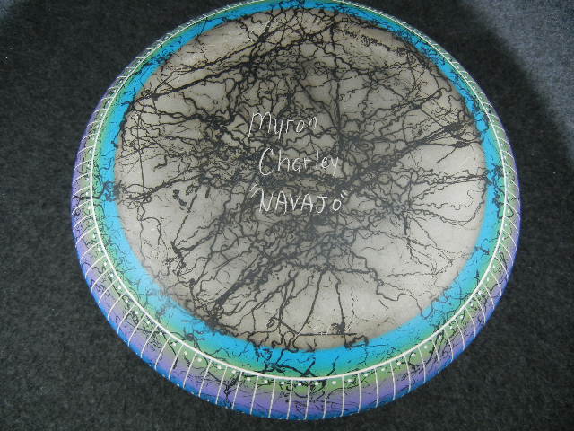 Navajo Myron Charlie  Kokopelli Pottery