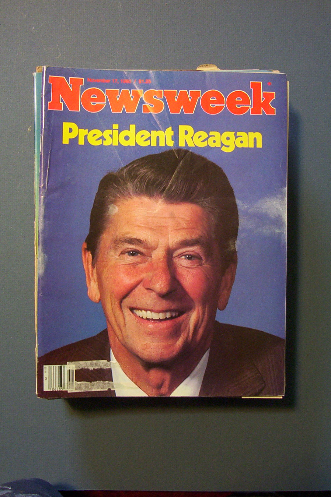 Newsweek Magazine-November 17, 1980-Ronald Reagan