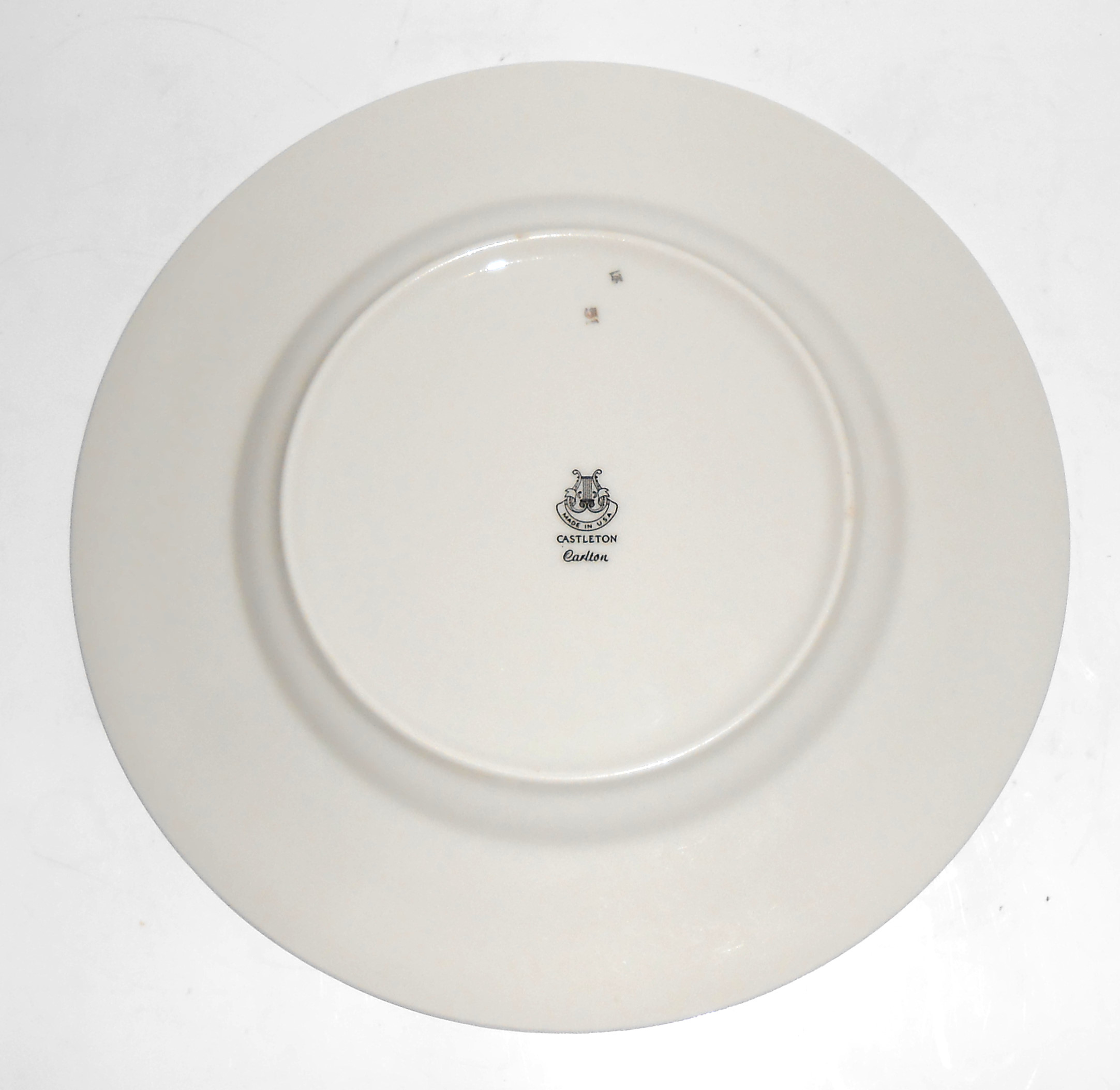 Castleton China Carlton Salad Plate Mint