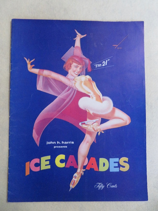 Original 1961 21st Birthday Edition Program (George Petty Pin Up Girl Cover)