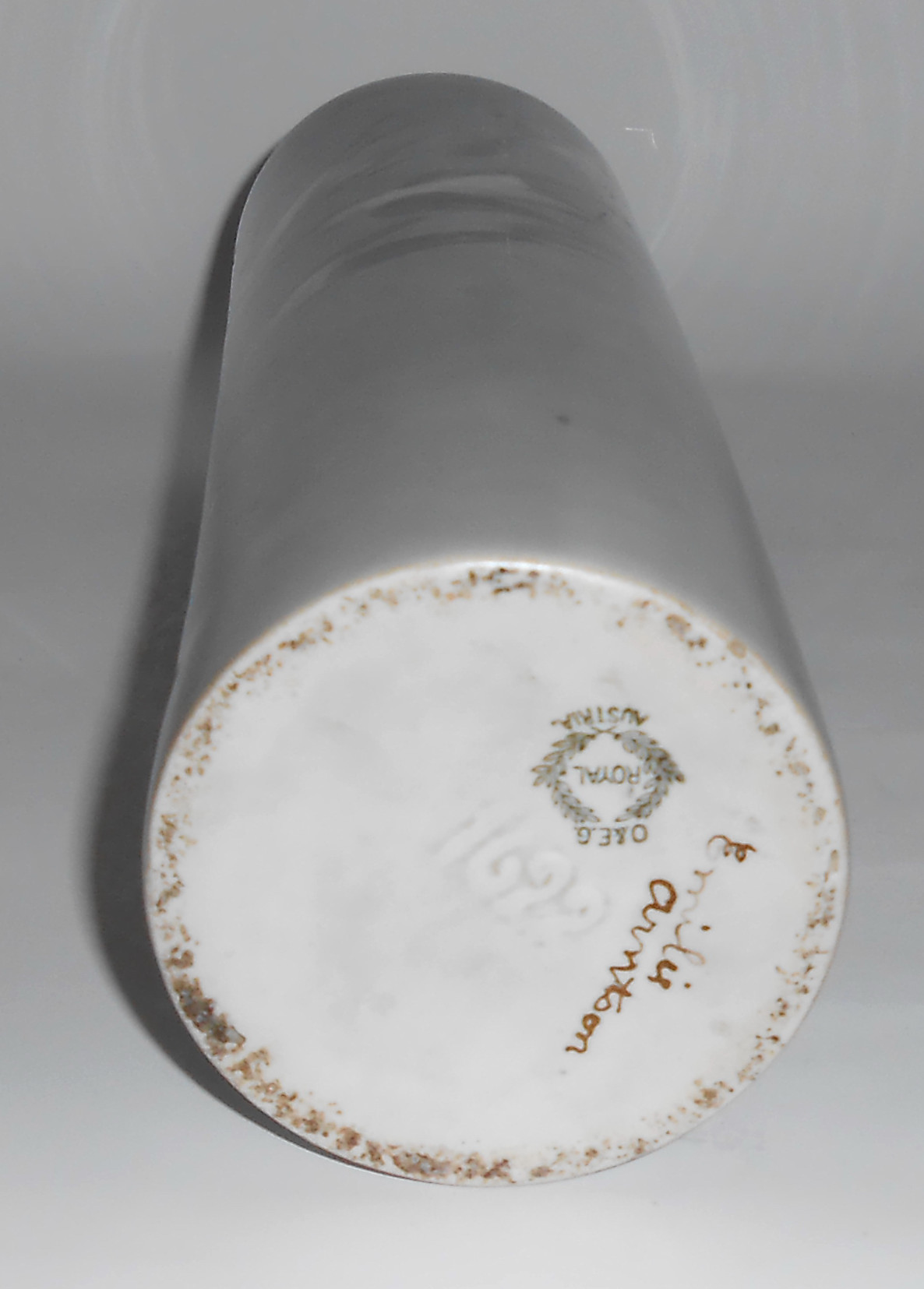 Circa 1898-1914 Austria Art Pottery Decorated Vase!
