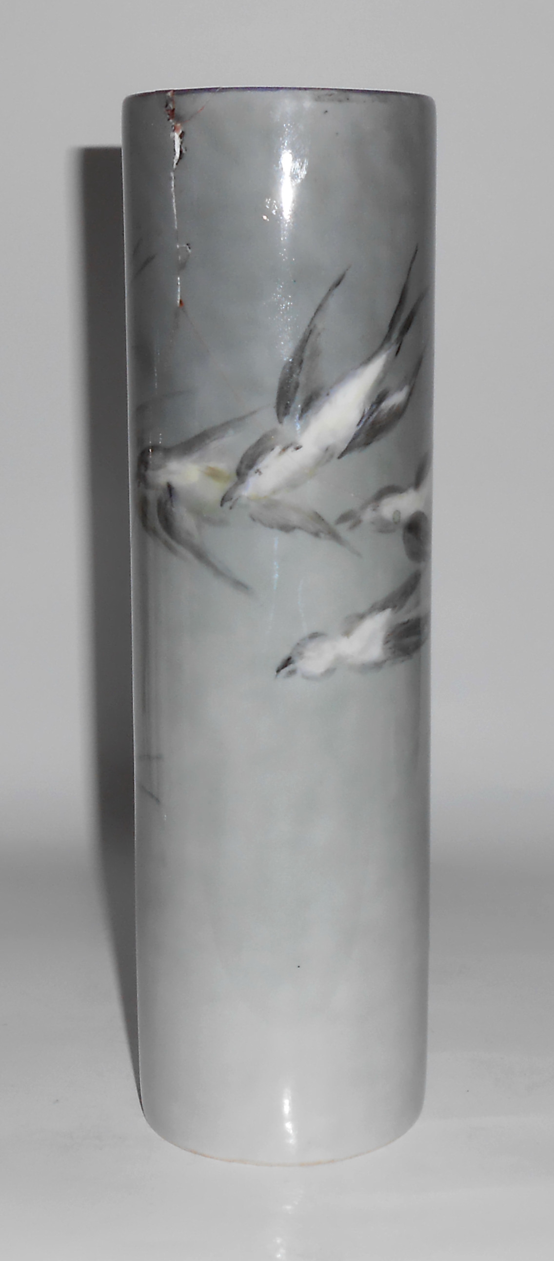 Circa 1898-1914 Austria Art Pottery Decorated Vase!