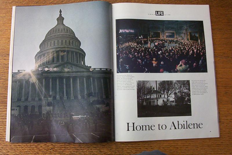 Life Magazine April 11, 1969 Eisenhower Lies In State