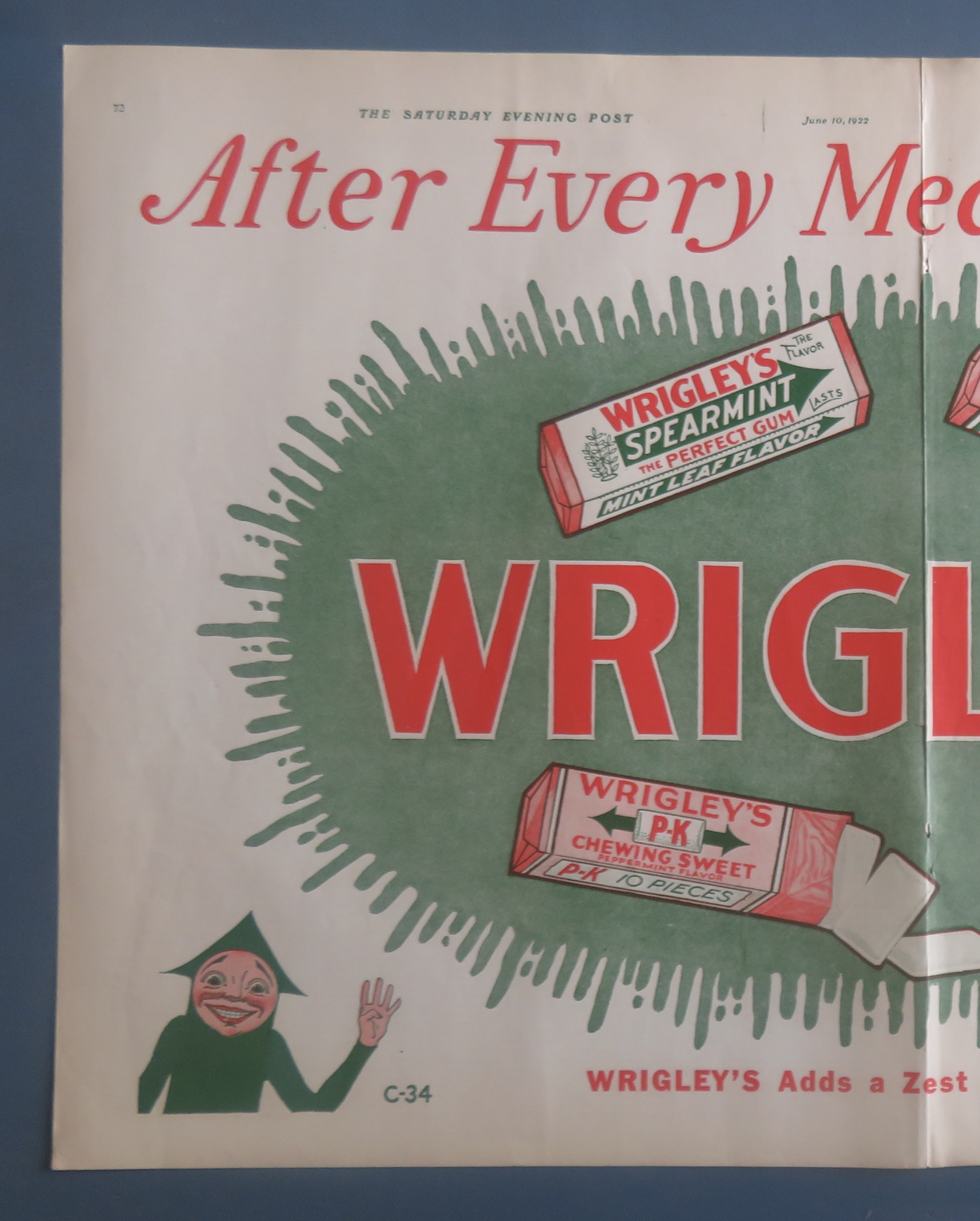1922 Wrigley's With Doublemint & More