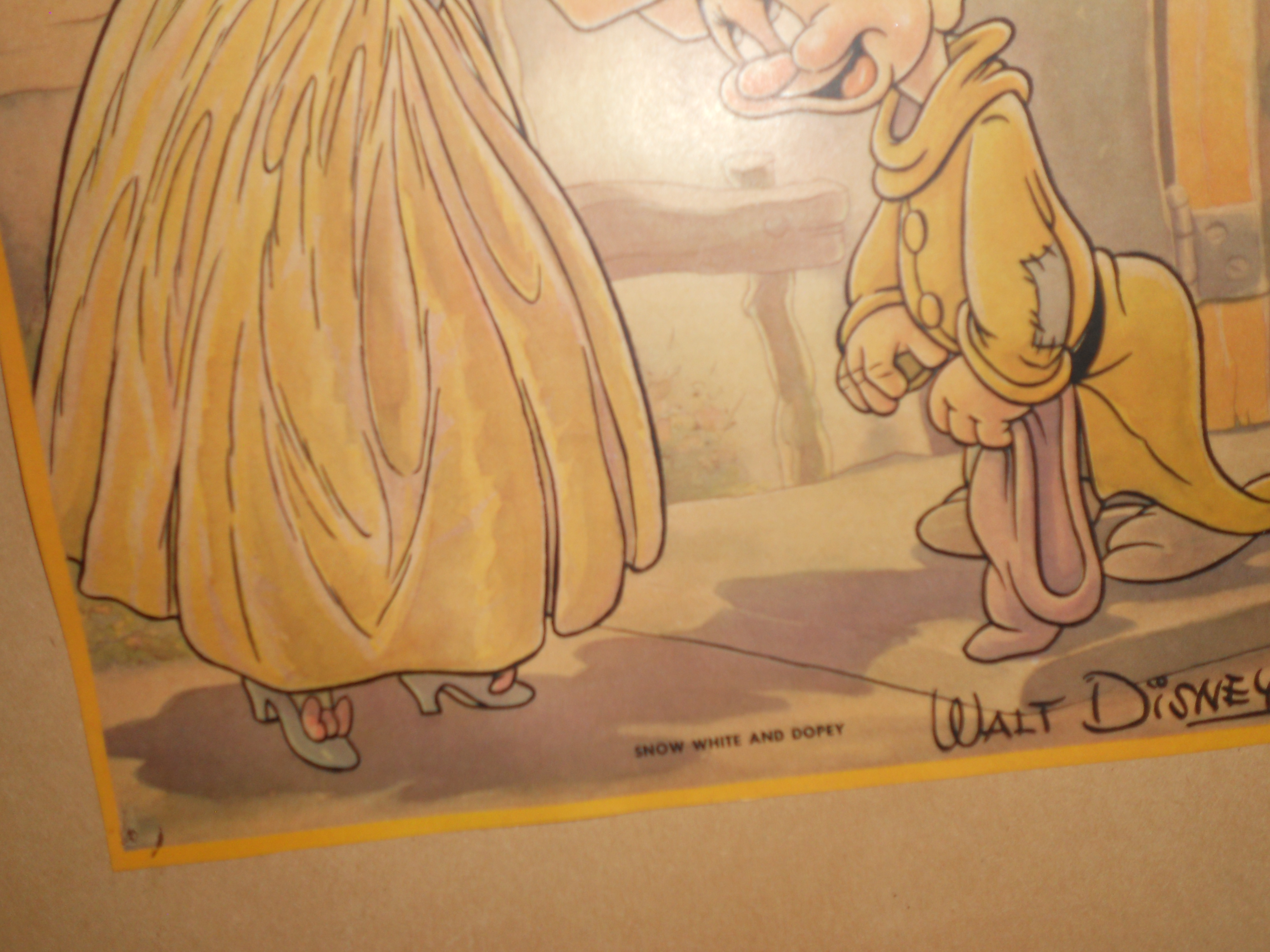 Disney Snow White and Dopey Picture