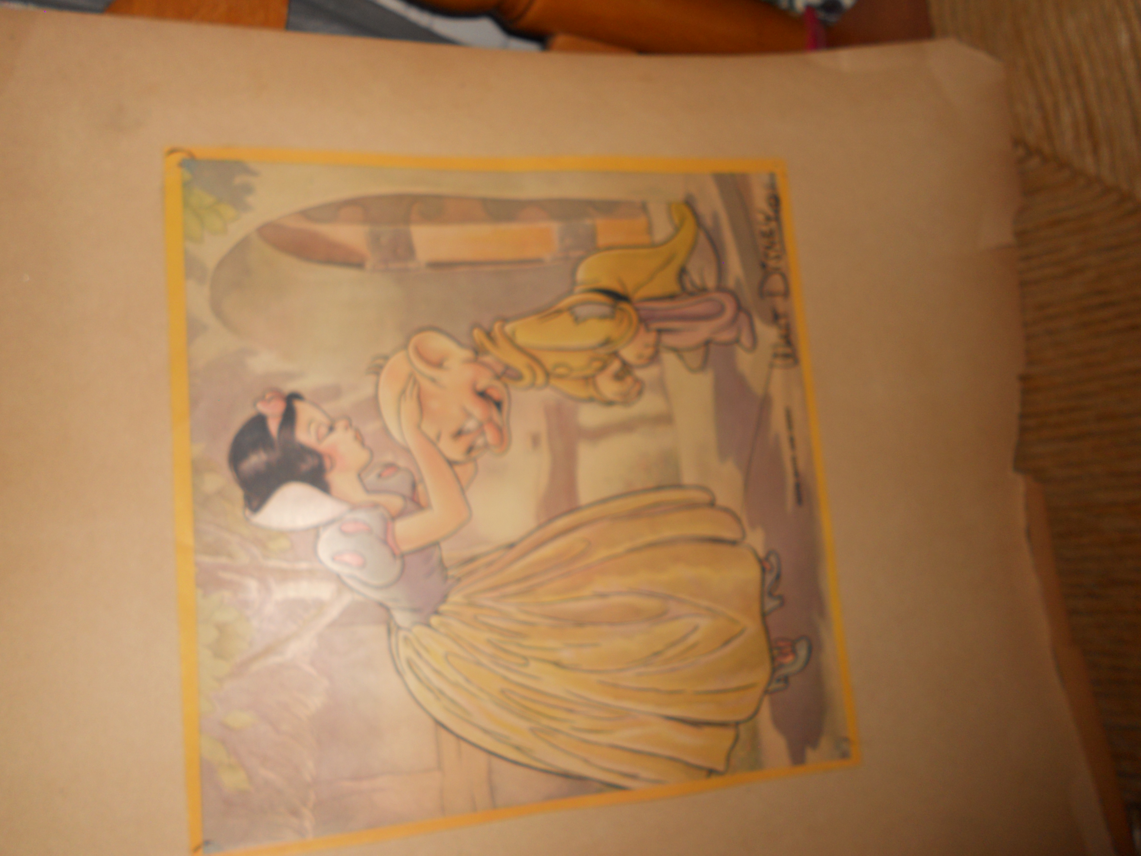 Disney Snow White and Dopey Picture