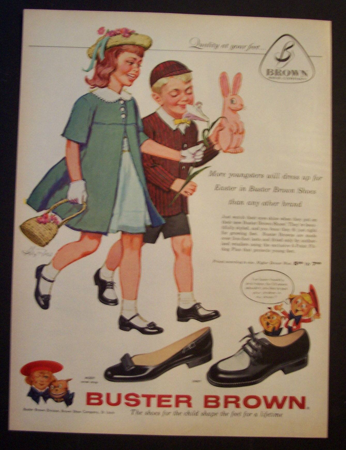1958  Buster  Brown  Shoes