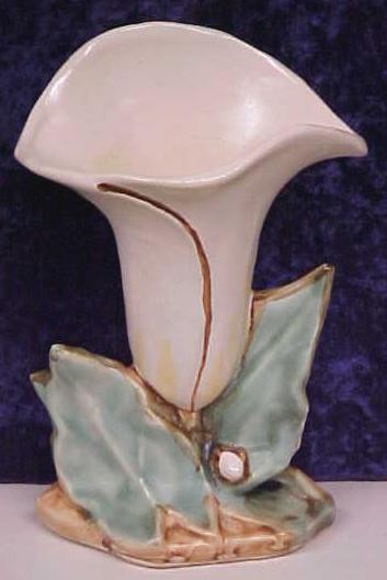 McCoy Lily Vase 8 inch Art Pottery