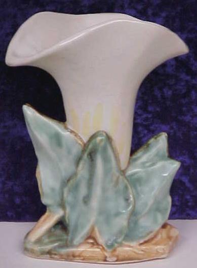 McCoy Lily Vase 8 inch Art Pottery