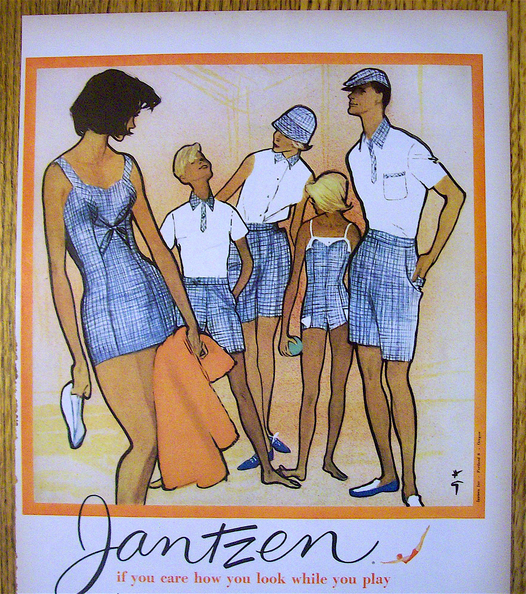 1959 Jantzen Sportswear With Travelers
