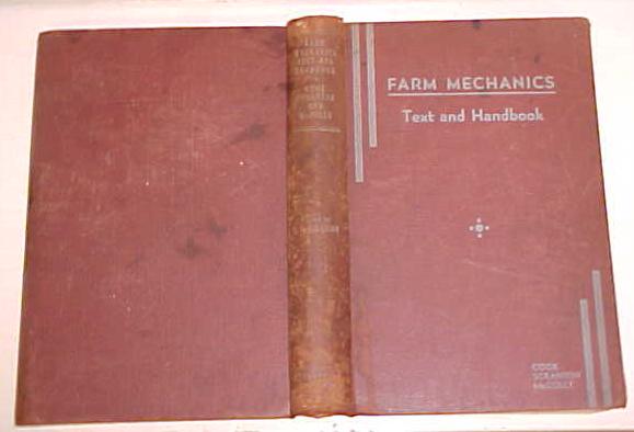 Farm Mechanics Handbook Tools Shop Harness